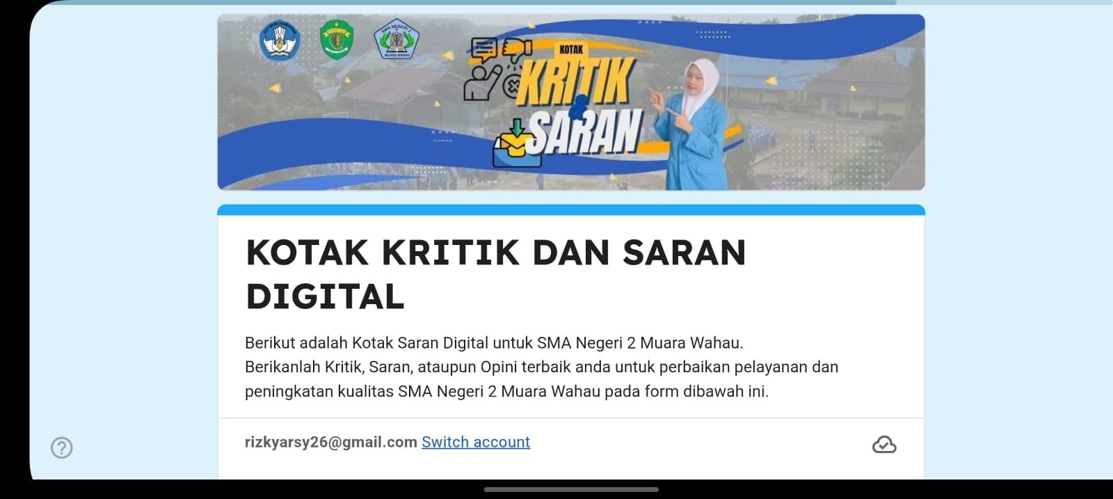Kotak Kritik dan Saran Digital